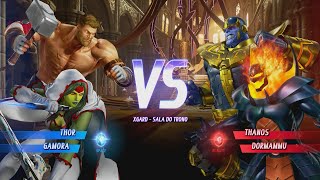 Marvel Vs Capcom Infinite - Thor/Gamora Vs Thanos/Dormammu (VERY HARD)