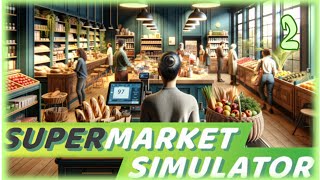 🍎 Supermarket Simulator | Свадьба в магазине | Серия 2