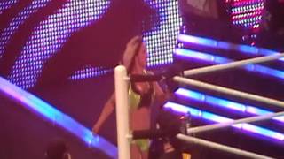 WWE Raw Kaitlyn Entrance Live Birmingham 2012