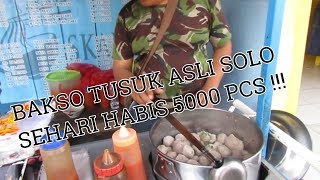 Bakso Tusuk Solo Asli RASANYA KHAS BANGET..!!!