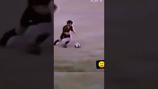 Leo Messi childhood moment and skills.