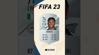 Destiny Udogie - FIFA Evolution (FIFA 22 - EAFC 25)