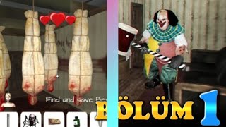 FİLM GİBİ KORKU OYUNU😳 - it horror clown.