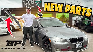 My BMW 335i Drift Build Gets Bimmer Plug Carbon Fiber Upgrades!