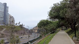 Caminando por el Parque Bicentenario de Miraflores Apertura Primera Etapa, Junio 2022, Lima Perú