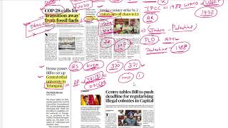 14 December 2023 | Daily Newspaper facts & analysis UPSC | The Hindu discussion UPSC |