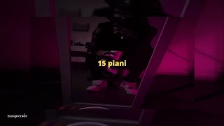 sfera ebbasta, marracash - 15 piani (sped up)