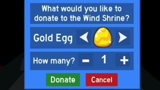 Donating a *Gold Egg!!!* OP WINDS‼️ - Bee Swarm Simulator