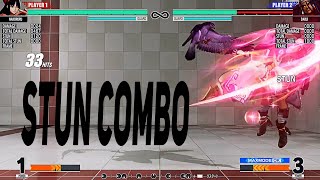 The King Of Fighters XV : Nakoruru stun combos