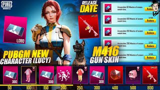 OMG 😱 Finally New Character Is Coming | M416 Legendary Skin Is Here | Next Prize Path | Pubgm