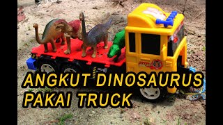 Mobil - Mobilan , Angkut Dinosaurus Pakai Truck