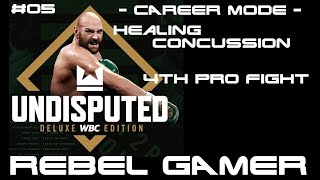 Undisputed: Career Mode - Another Concussion & 4th Pro Fight! (#05) - XBOX SERIES X