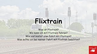 Flixtrain - Fernverkehr in Deutschland