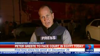 Greste facing Egypt court