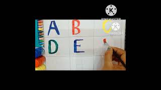 ABCD alphabet for kids# short