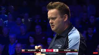 Shaun Murphy vs Kishan Hirani Snooker Shootout 2020.