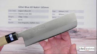 Gihei Blue #2 Nakiri 165mm Quick Look