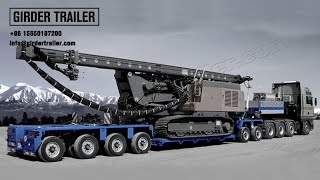 GIRDER TRAILER-Heavy Duty Low Bed Trailer