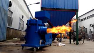 600000Kcal wood pellet burner, 700KW quemador de pellets de madera para la caldera de vapor 1ton