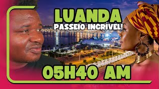 Passeio INCRÍVEL pela cidade de LUANDA de carro!