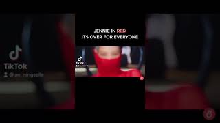 RAPPER JENNIE I KNOW IT!! RED JENNIE = RAPPER JENNIE