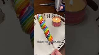 How to Pipe Rainbow Meringue Pops