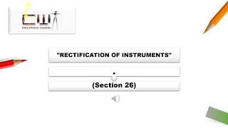 RECTIFICATION OF INSTRUMENTS ? | CONTRACT - 1 | L.L.B. | QUESTION & ANSWER SECTION | BY PATHAN AFIN