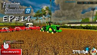 Farming Simulator 22 ITA EP#14 PROVIAMO LA MEGA SEMINATRICE E NUOVO RTX JOHN map Shire Farm #sten84