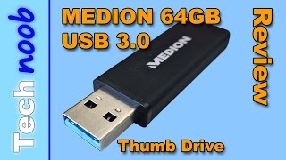 MEDION 64GB USB 3.0 Thumb Drive | Quick Review