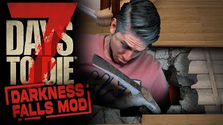 This was hidden under our base the entire time!  (7 Days To Die: Darkness Falls Mod)