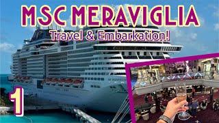 MSC Meraviglia: NYC fun & embarking the ship! | PART 1, January 2024