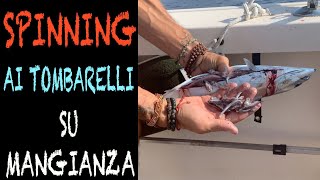 TOMBARELLI A SPINNING SU ENORMI MANGIANZE 💦🐟💦🐟💦🐟💦🐟