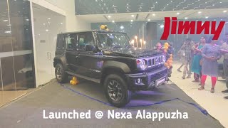 jimny  Launched @ Nexa alappuzha    @nexaalappuzha5422  @NexaExperience  @Vandipranthan #jimny #4x4