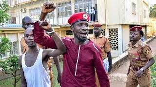 Ugandan Police brutally arrests Opposition Leader Makaaku of DP Bloc 2nds Bobi Wine