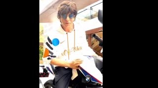 Shah Rukh Khan Live Video - Bike Ride