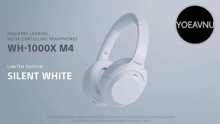 Sony - SONY WH-1000XM4 Industry Leading Noise Cancelation Headphones in Silent White