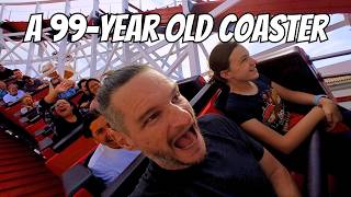 Riding the Giant Dipper at Belmont Park | FULL POV | Road Trip Episode #1