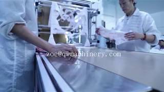 Automated hand mask foot mask manufacturing equipment mask making line