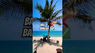 Ada yang pernah kesini? #sungailiat #bangka #bangkabelitungisland #laut #pantai #motovlog  #fyp