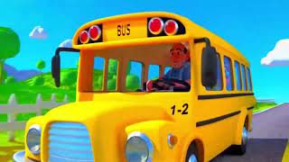 Wheels On The Bus CoComelon Sound Variations in 187 seconds  Nursery rhymes JJ, Nico, Cody, Nina 15