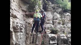 Canyoning beginners course Trekking Hellas Tzoumerka July 2017