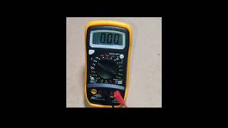 MAS830L Multimeter Taste #video #experiment