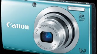 Canon Powershot A2400 IS UNBOXING HANDS ON REVIEW