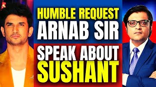 Arnab Goswami Sir N Republic Tv Team | Humble Request Speak About Our Sushant | Dubai Tamizhan #SSR