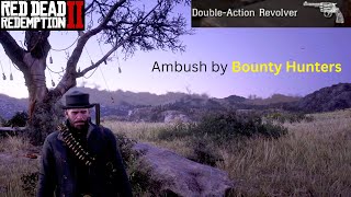 Hidden Gold Nugget & Gun Stash | +Bonus  ambushed by Bounty Hunters #rdr2 #gold #arthur #money #xbox