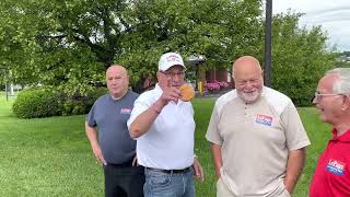 Former Gov. LePage campaigning in Madawaska