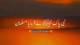 Nabi Pak ﷺ Ny Farmaya 💕Peer Ajmal Raza Qadri|Islamic video|emotional status|trending |Soul of Islam