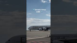 EMIRATES A380 DEPARTURE !