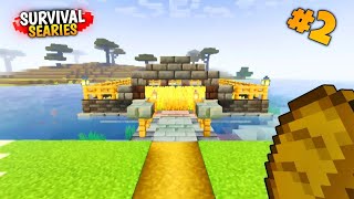 I Make🔥Wheat Farm In My Survival Series. I Made Iron Armour In Survival Series. part-#2