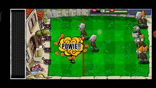 Прохожу мини игру в Plants Vs. Zombies. (#1)